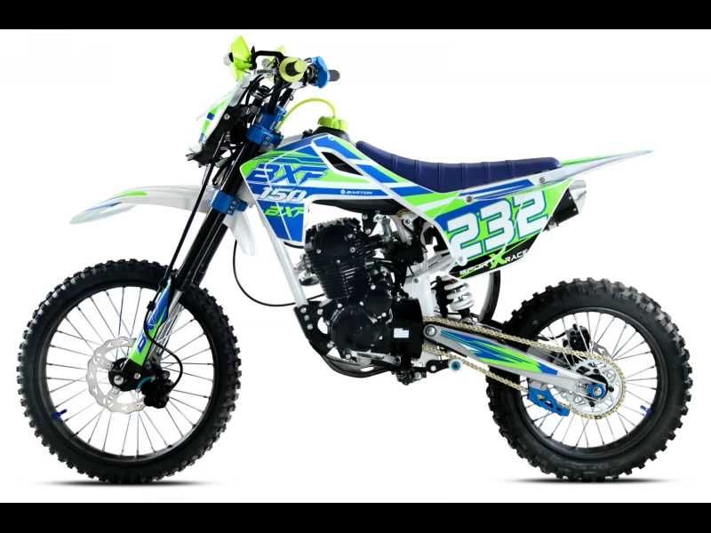Motocicleta cross enduro offroad Barton BXF150 cc 4T (ROTI 19" - 16")
