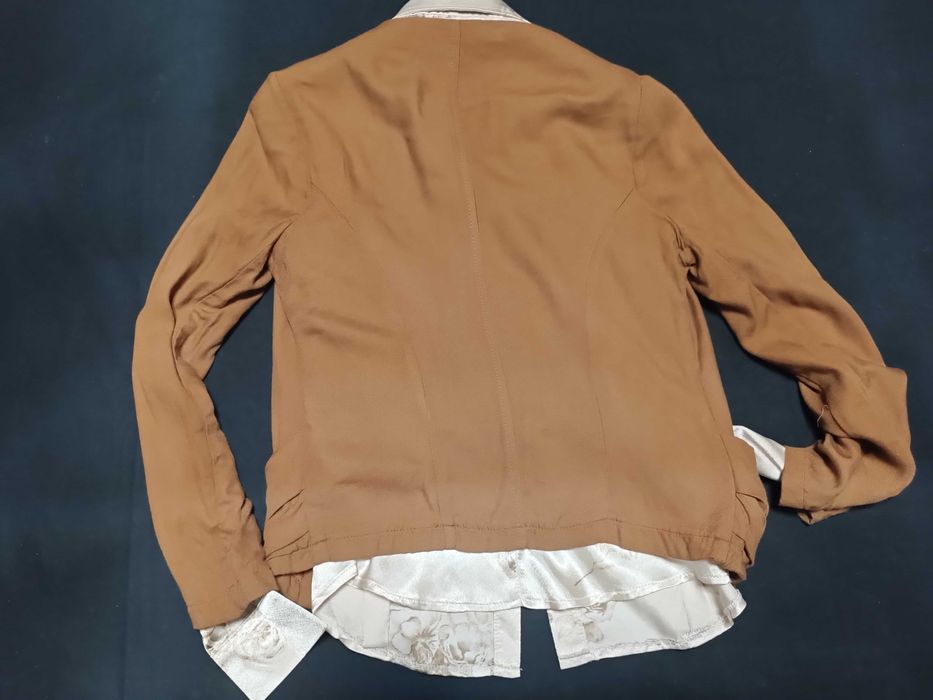 Сет сако и сатенена риза