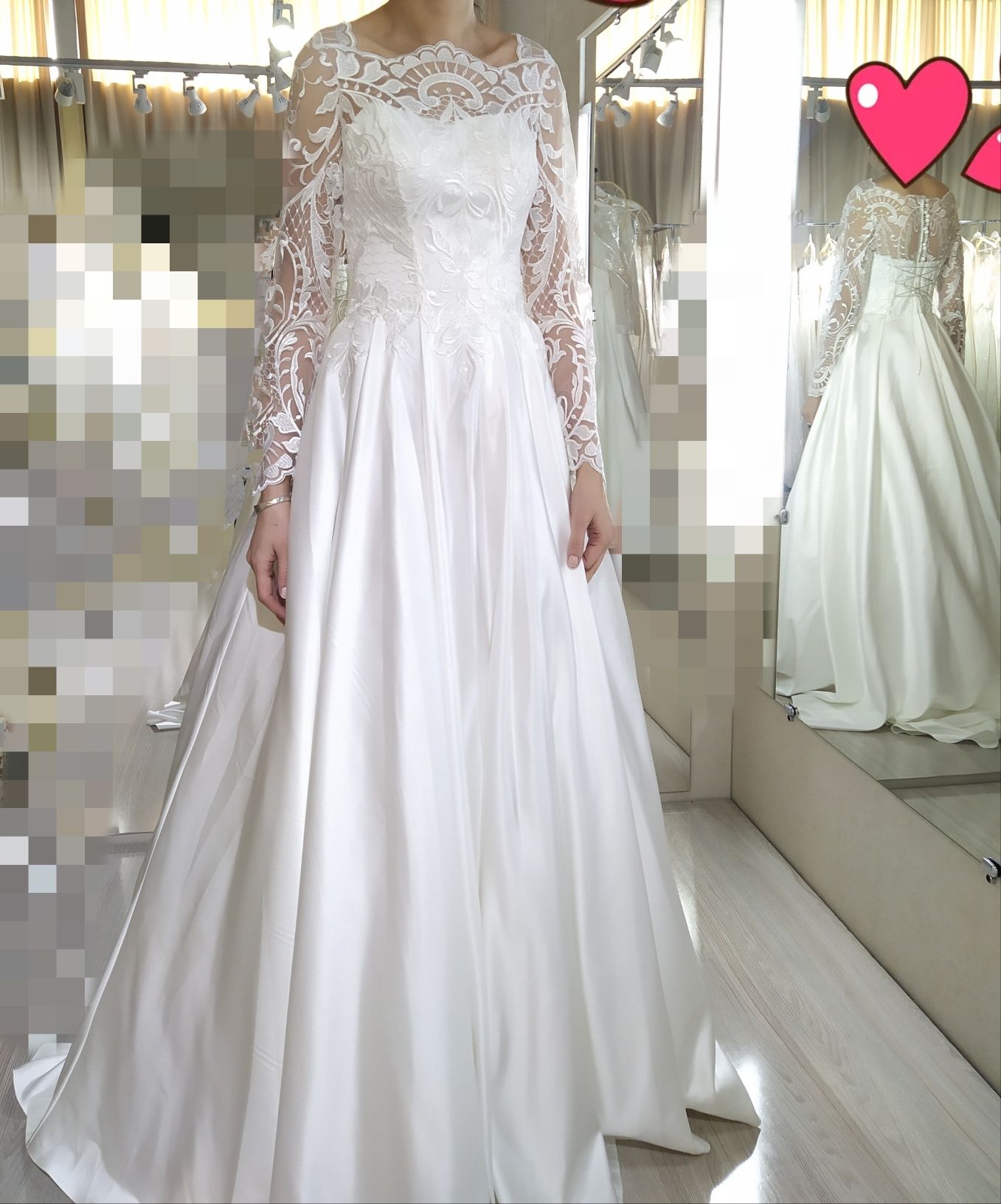 Свадебное платье, элегантное