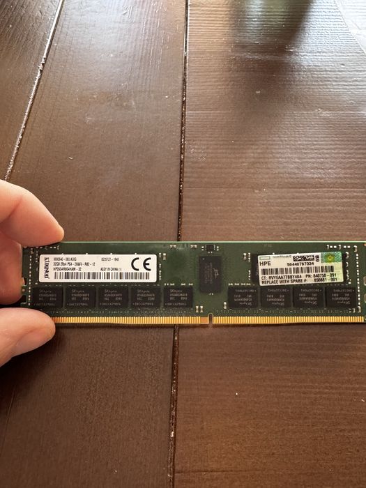 Ram памет 16,32,64 GB ECC