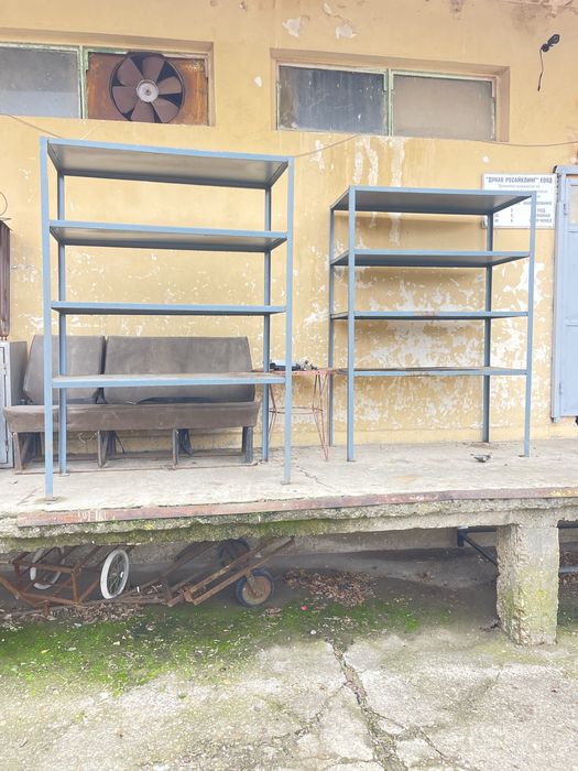 Етажерки/рафтове 2 броя стария материал