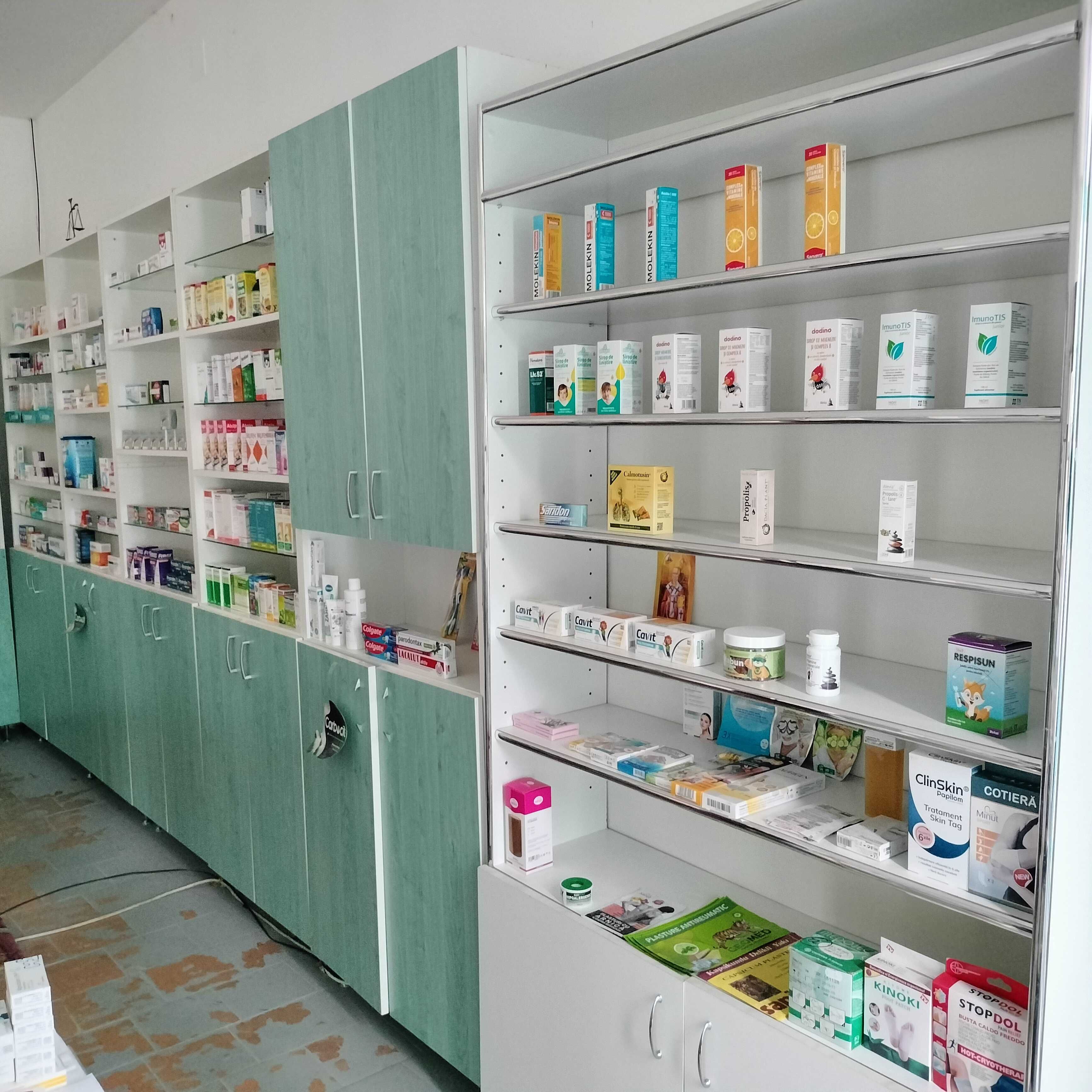 mobilier farmacie + cruce led