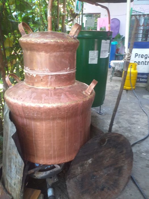 Vand cazan de țuică la 140 de Litri cu fundul de 4 mm