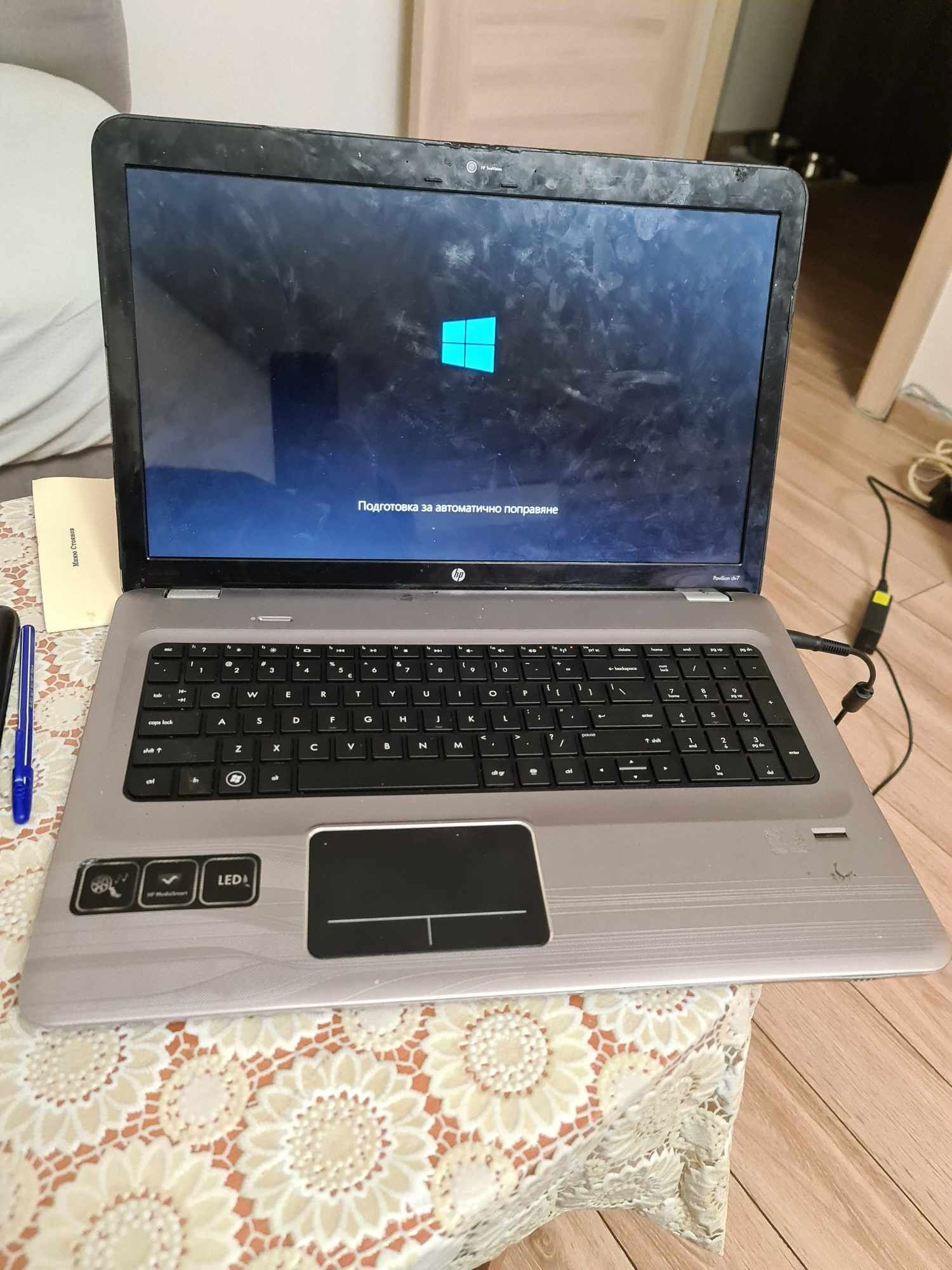 Лаптоп 17" hp Pavilion dv7