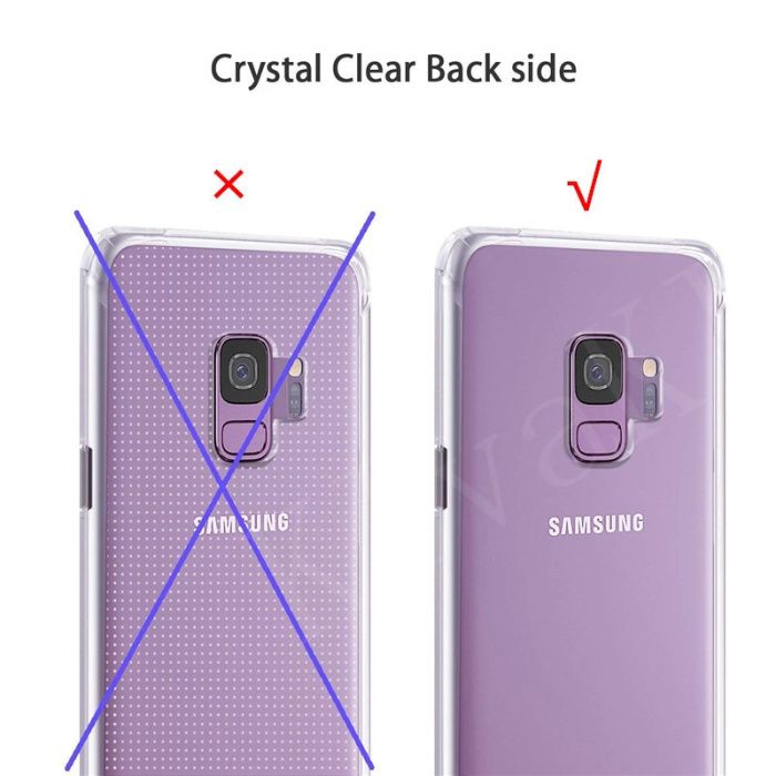 Husa CRYSTAL 360° fata + spate pt. Samsung Galaxy S9, S9+, S9 Plus