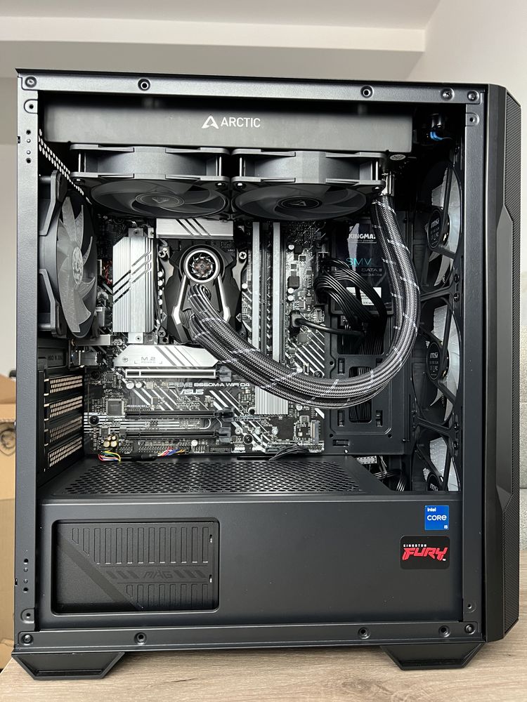 Sistem/Unitate PC Gaming i5 12400-Garantie NOU