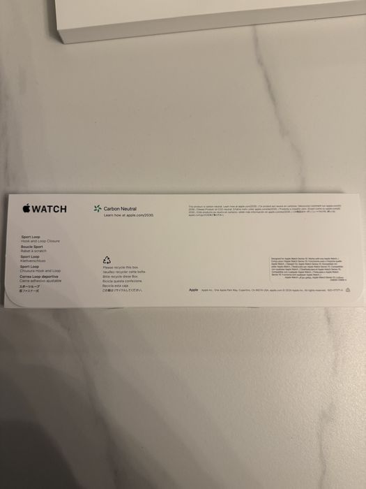 Smartwhatch Apple 10, 46 mm Jet Black