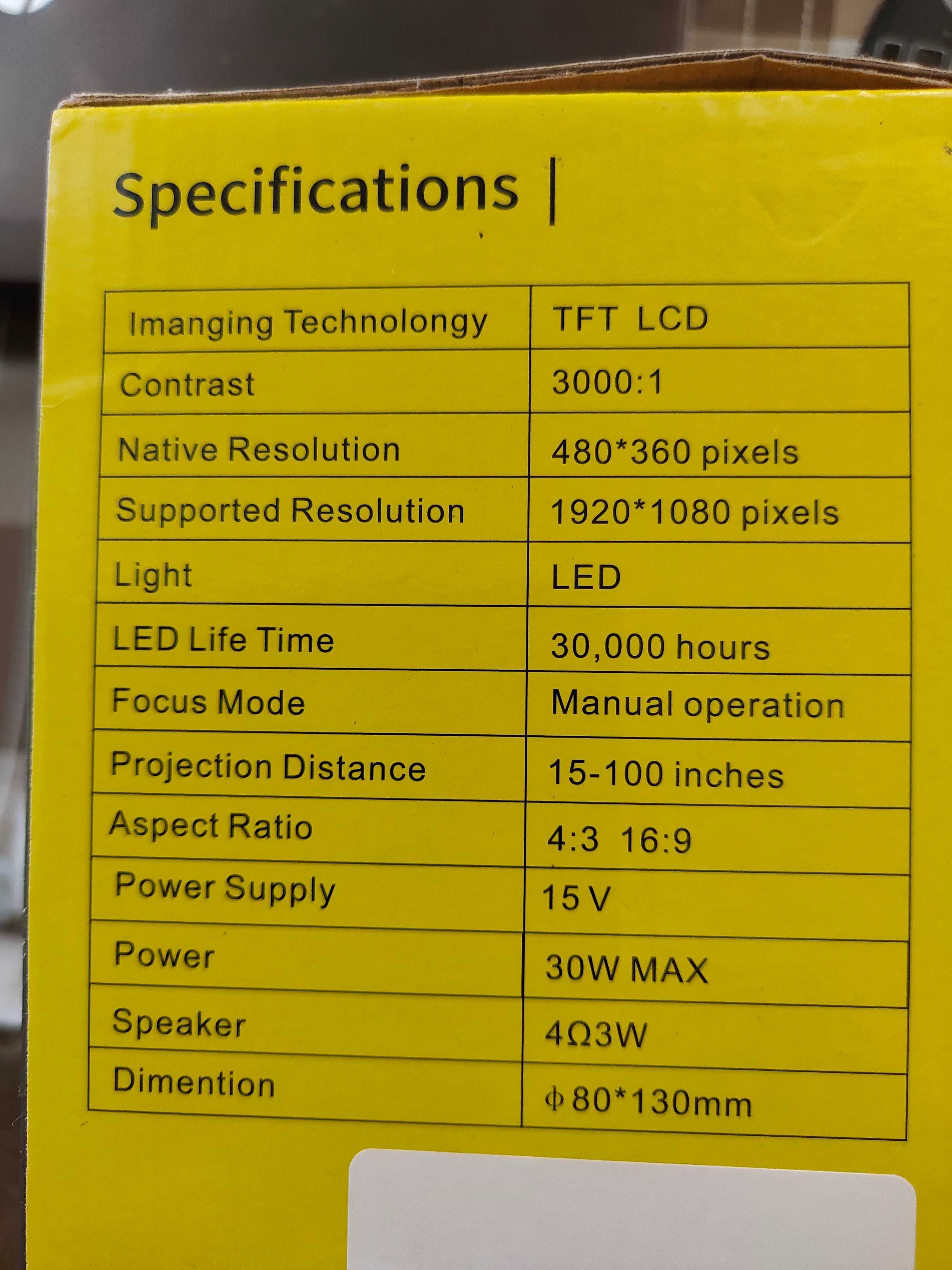 продаётся мини led проэктор