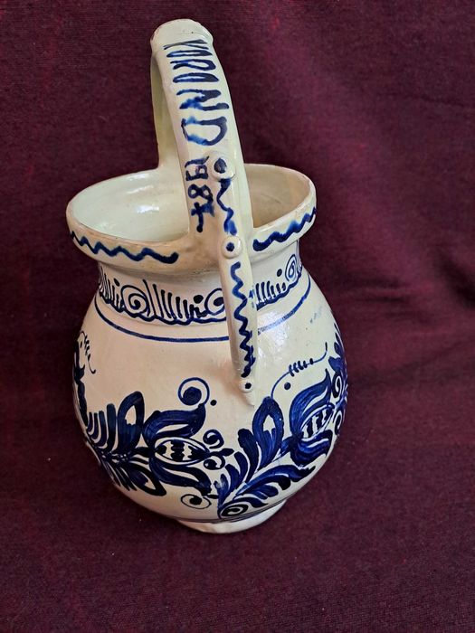 ceramica Korond semnat Ilyes M datat 1987