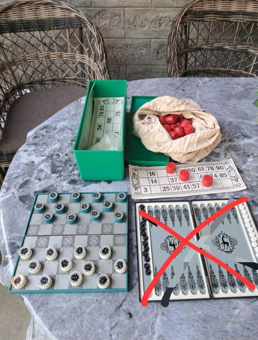 Бинго.Шашки магнитные