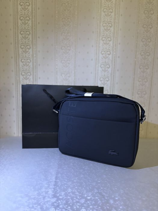 Барсетка мужские  босс лакоста