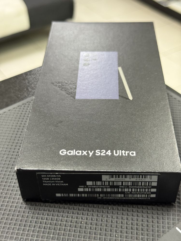 Samsung Galaxy S24 Ultra,Titanium Violet,256GB *ЧистоНов*