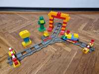 Lego Duplo intersectie cu macaz trenuri