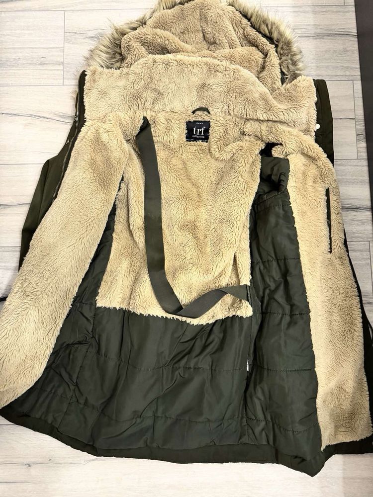 Дамско зелено  яке Zara