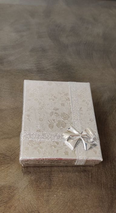 Set colier cu pandantiv fluture și cercei din argint