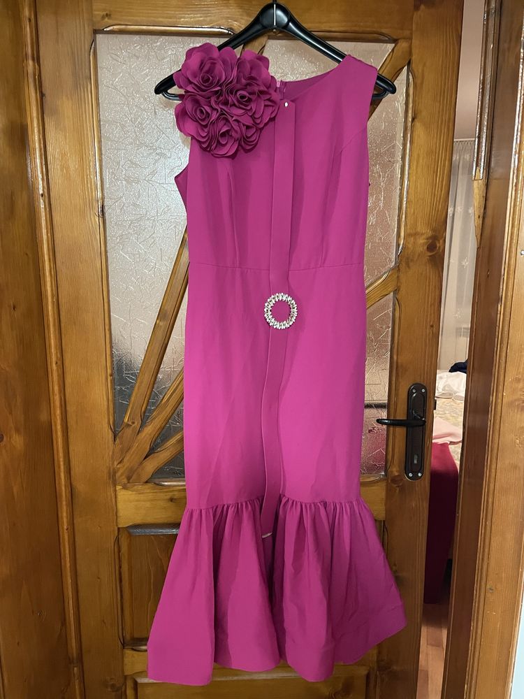 Rochie dama fucsia marimea 40