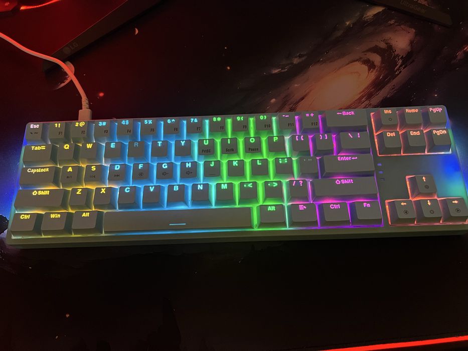 Tastatura mecanica blue rgb
