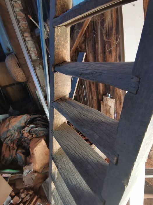 Scara lemn masiv veche stejar