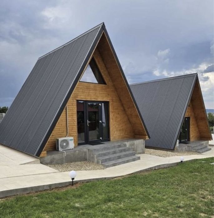 Vand case modulare din lemn la gata ACCEPTAM VARIANTE AUTO