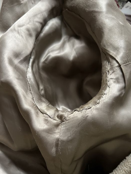 Haina /cojoc de miel cu guler de blana