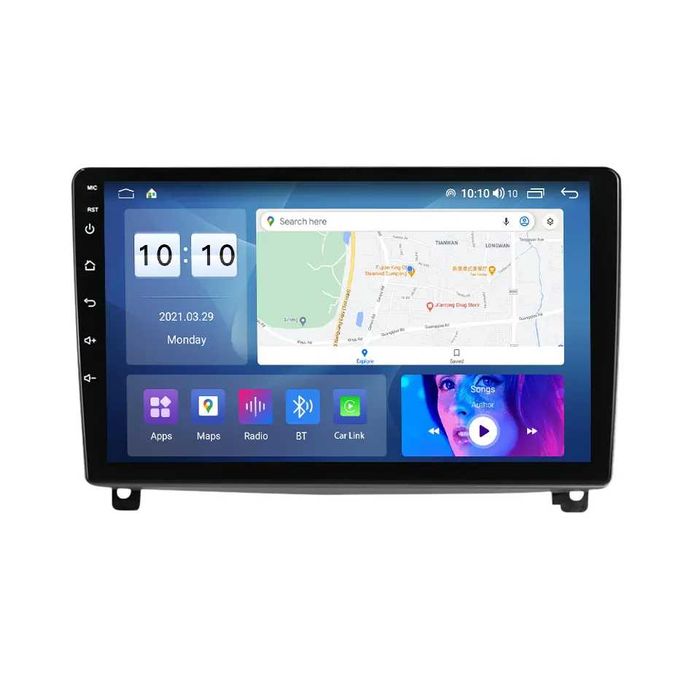 Navigatie Android 14 Peugeot 407 2004 - 2011 1/8 Gb CarPlay + CAMERA