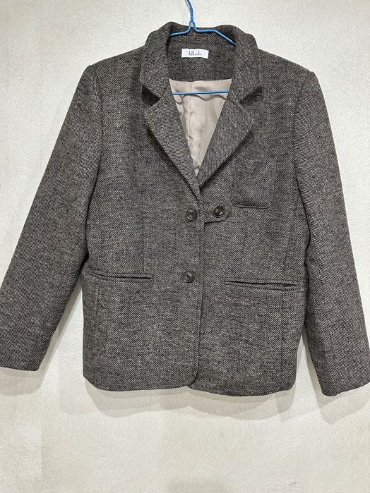 Пиджак теплый размер S