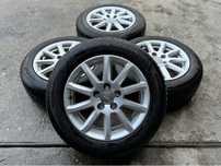 Джанти с гуми за Ауди / Audi 16 цола 205 / 60 R16