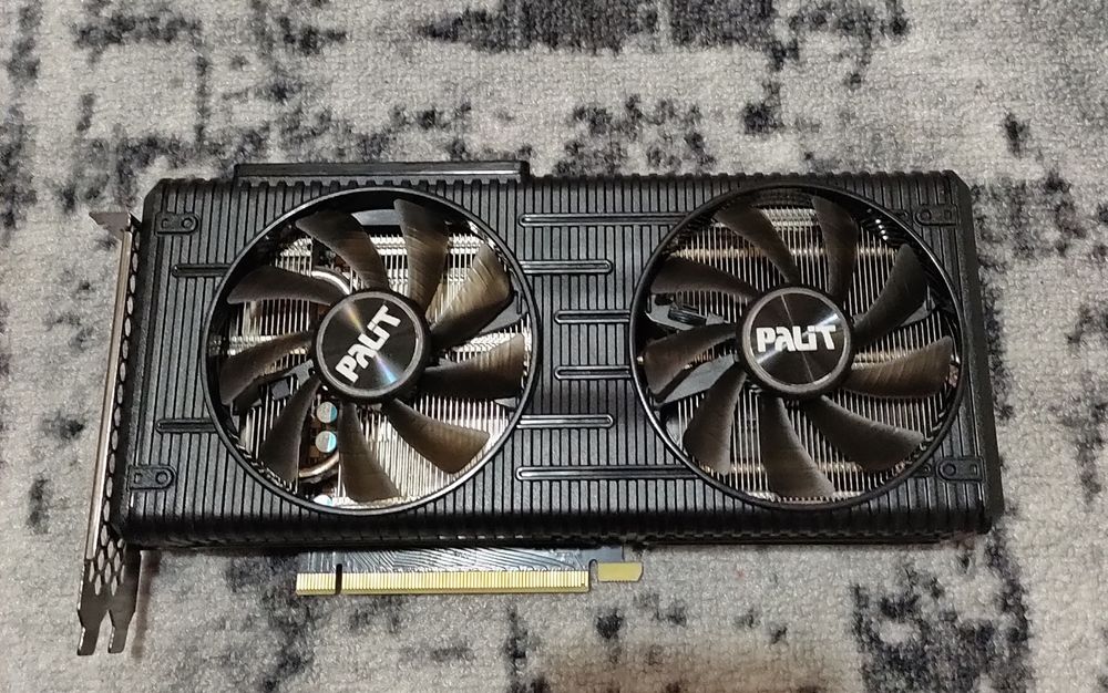 RTX3060 12gb Palit в отличном состоянии!на пломбе!