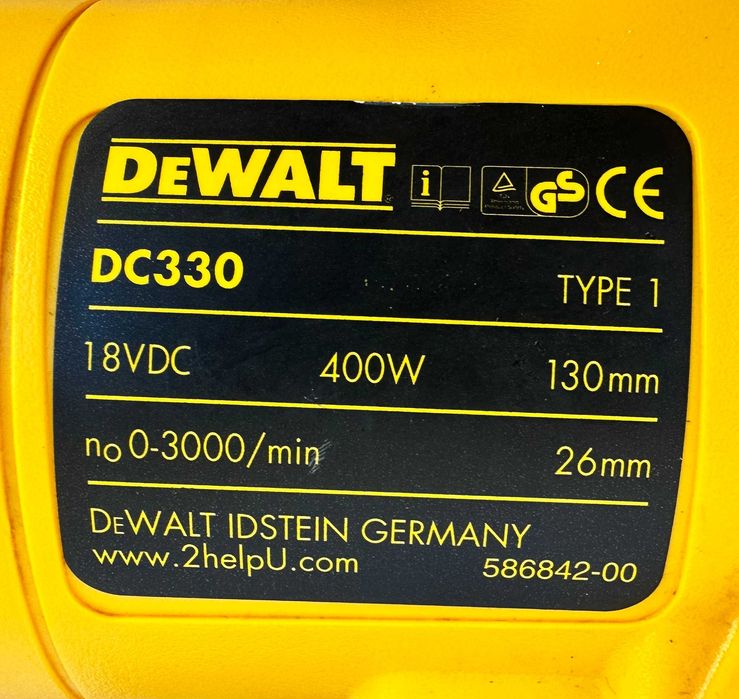 DEWALT DC330 - Акумулаторен прободен трион 18V