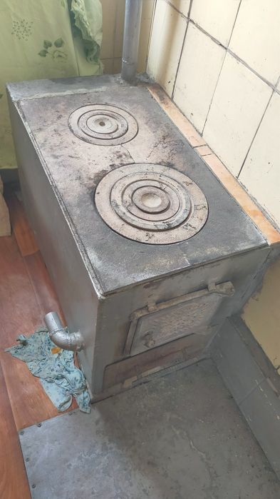 Печь для отопления частного дома.