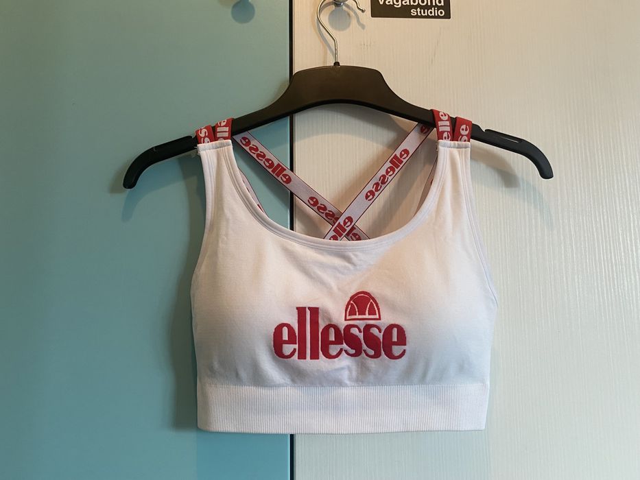 Bustiera Ellesse alba marimea M