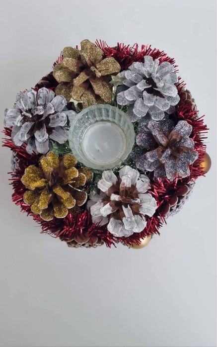 Ornament de craciun tip lumanare