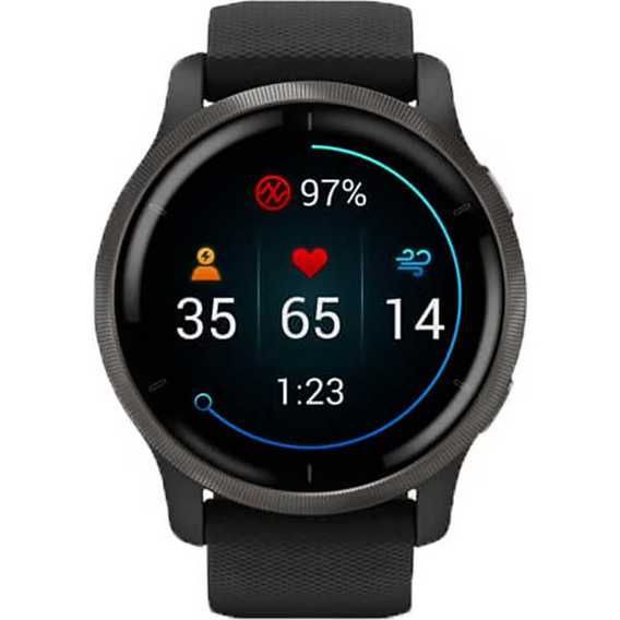 Smartwatch Garmin Venu 2, Black/Slate
