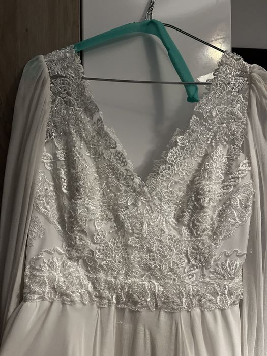 Rochie mireasa ivory, facuta la comanda