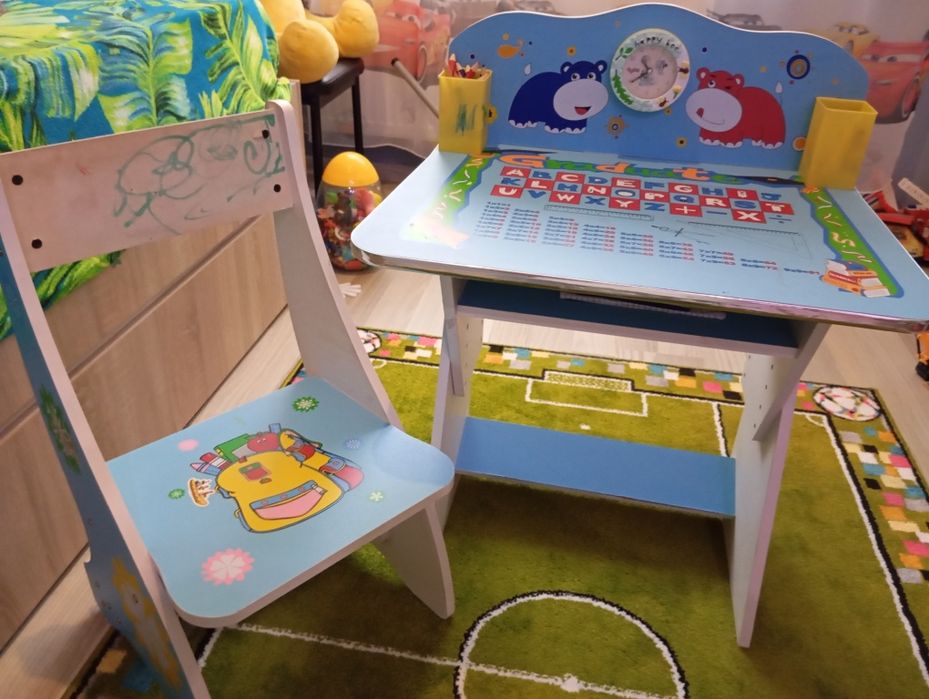 Măsuță cu scăunel de copii