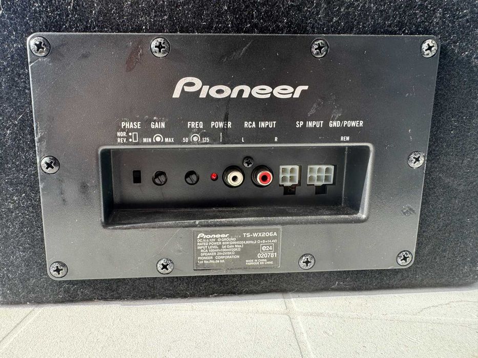 Pioneer Subwoofer TS-WX206A