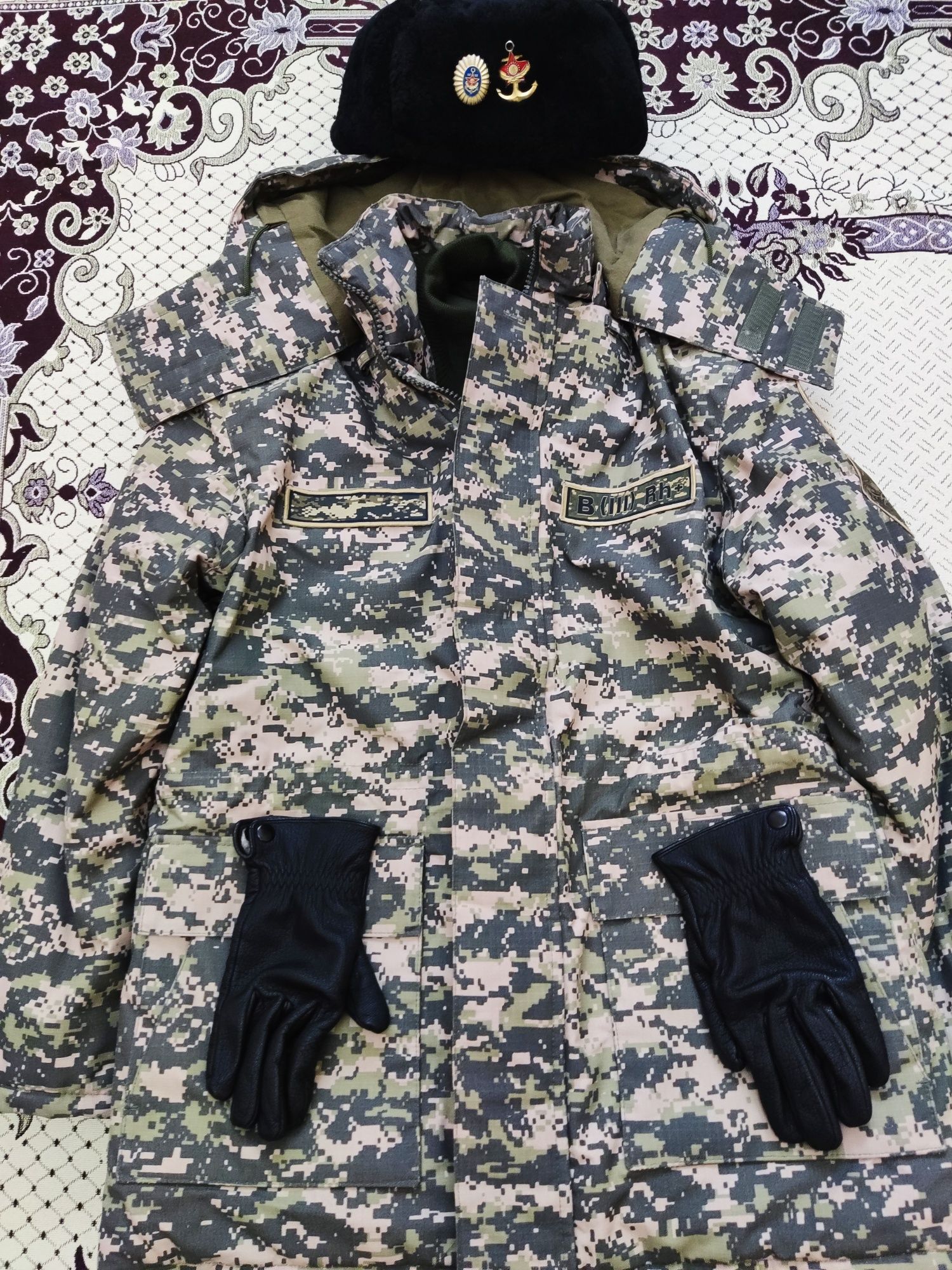 Камуфляж, зимняя военная форма