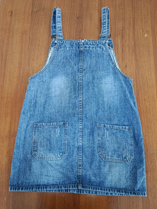 Джинсовая комбинзон состояние отличное