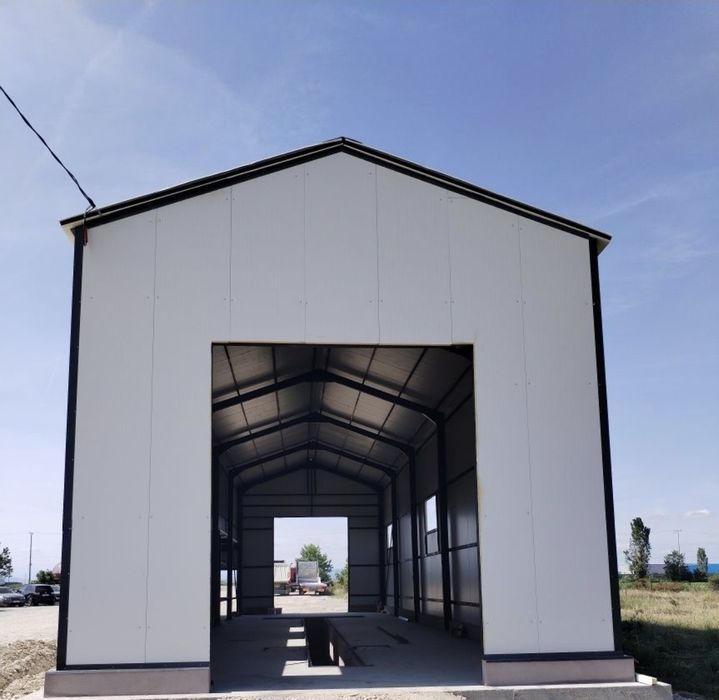 Hala metalica din stoc 6x15x4m
