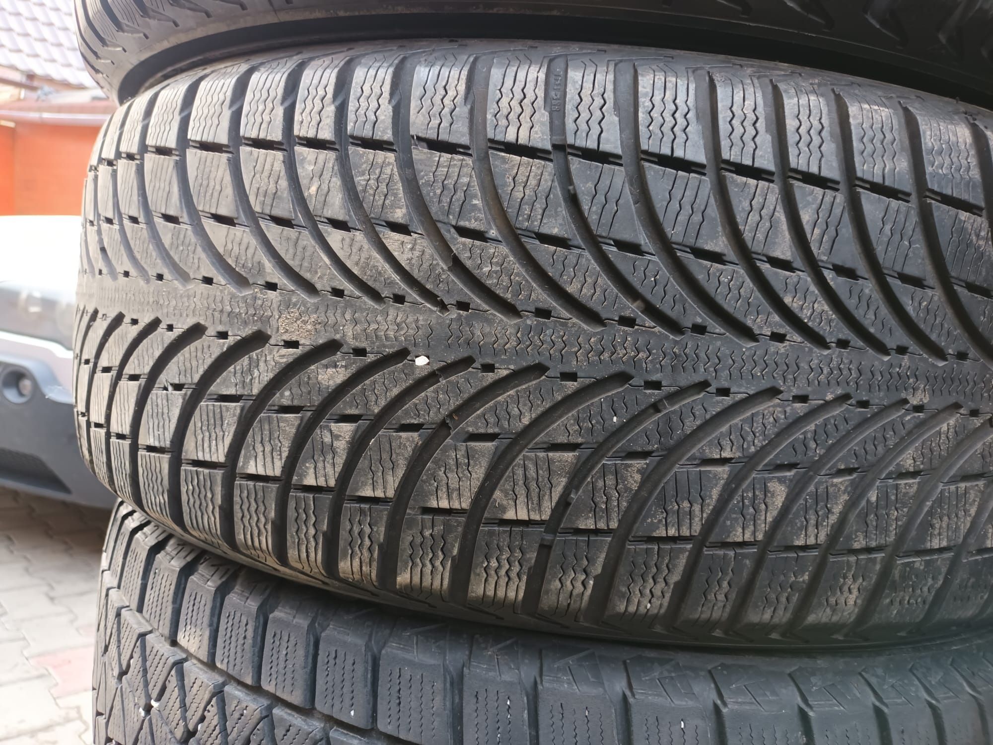 2 anvelope de iarnă michelin 235/55/19 6,5mm dot 2017