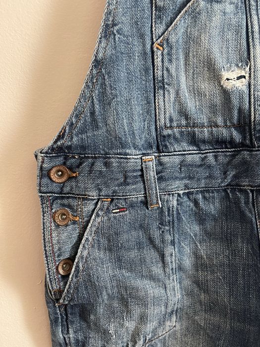 Salopeta denim Tommy Hilfiger marimea 26