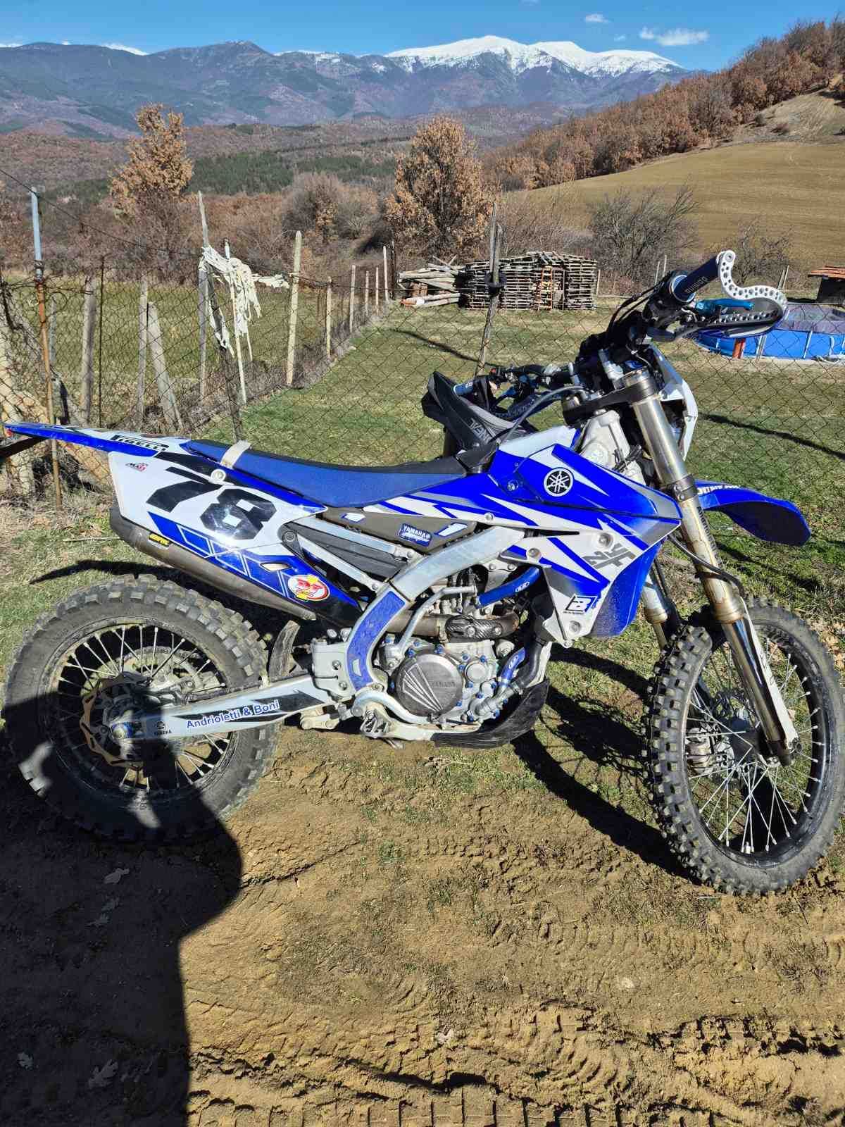 Мотор Yamaha wr250i