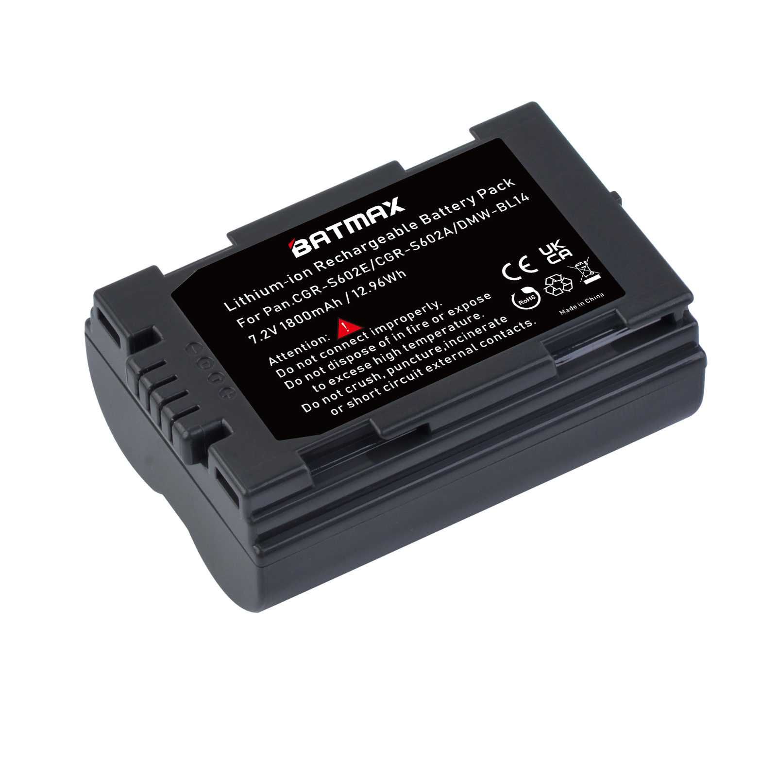 Батерия CGR-S602 / DMW-BL14 / BP-DC1 / BP-DC3 за Panasonic / Leica