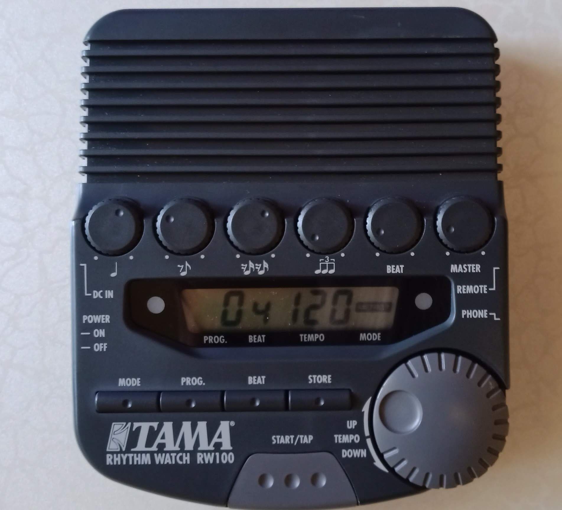 Tama RW100 Rhythm Watch Цифров метроном-Made in Japan
