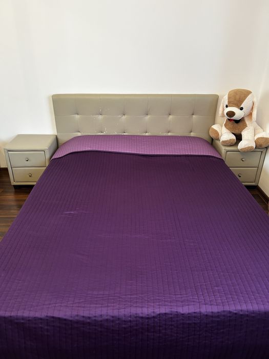 Set pat 160x200 cu noptiere