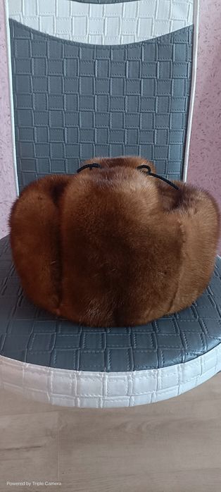 Шапка норковая в хорошем состоянии