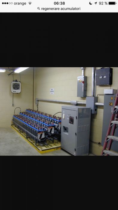 Regenerare baterii / acumulatori stivuitoare