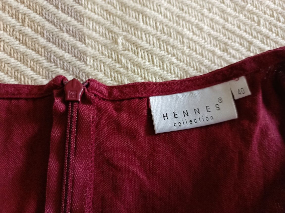 Платье , H&M , лен , 46 р.