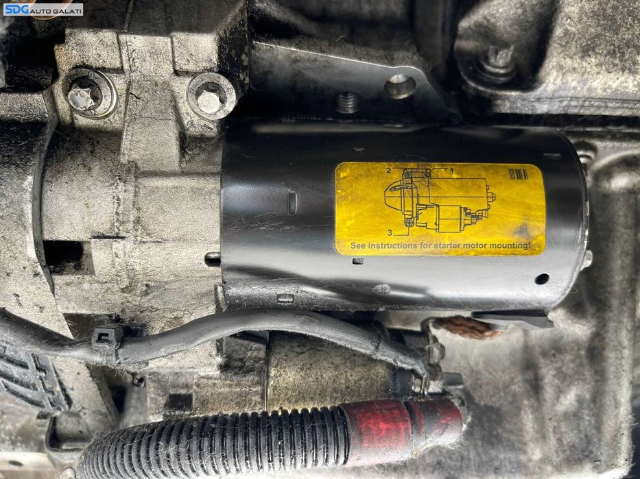 Electromotor cu 11 Dinti BMW Seria 5 F10 F11 F07 F17 F18 518 520 2.0 D 2010 - 2017 Cod 8506657 0001148010 1241850665701 [C5325]