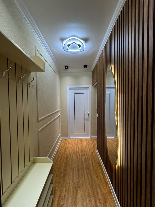 Юнусабад 6. ЕВРО РЕМОНТ 1 переделенная в 2 х